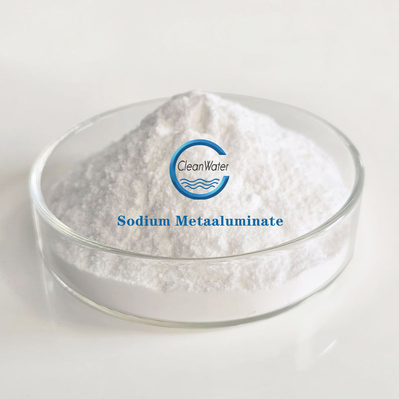 Water Treatment Chemicals Sodium Meta Aluminate Powder Cas 11138-49-1 Mf Al2na2o4